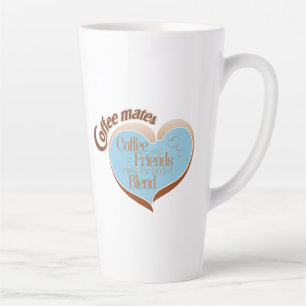 Caneca de latte para companheiros de café
