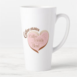 Caneca de latte para companheiros de café