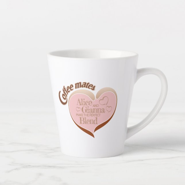 Caneca de latte para companheiros de café (Direita)
