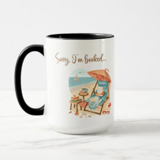 Caneca de Leitura Fofa "Desculpe, Estou Ocupado"