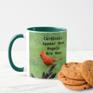 Caneca de Lembrança do Cardinal Vermelho Anjos Est