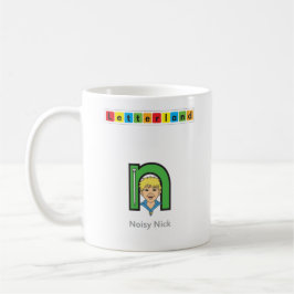 Caneca de Letterland | Nn
