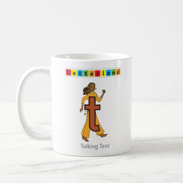 Caneca de Letterland | Tt (Esquerda)