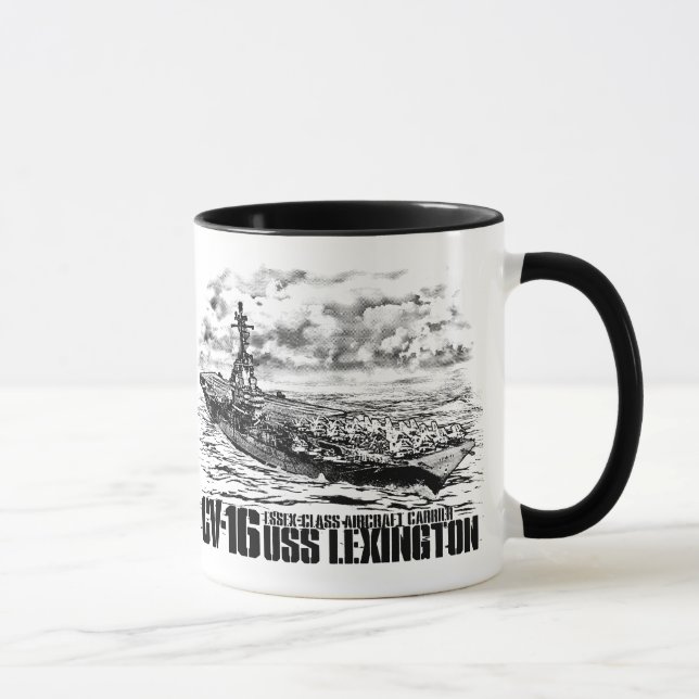 Caneca de Lexington do porta-aviões (Direita)
