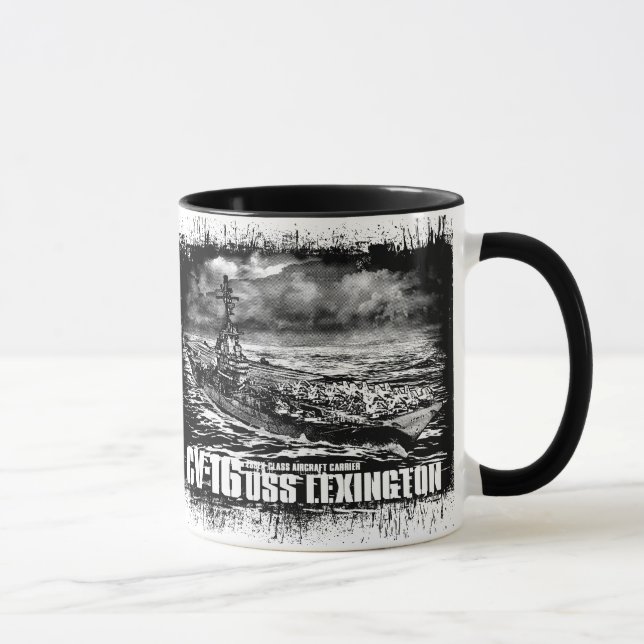 Caneca de Lexington do porta-aviões (Direita)