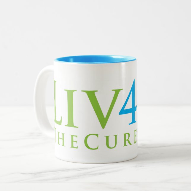 Caneca de Liv4TheCure (Frente Esquerda)
