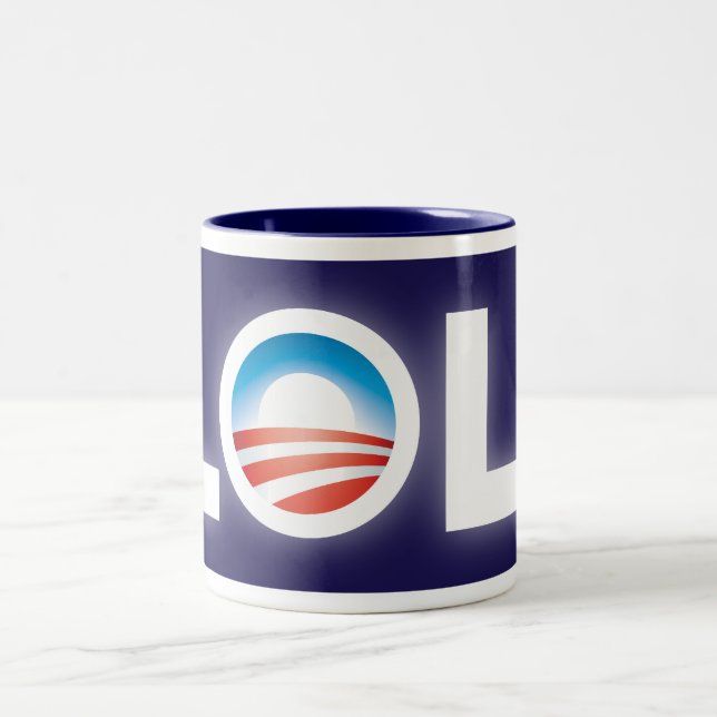 Caneca de LOL Obama (Centro)