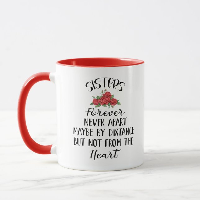 Caneca de Longa Distância, Irmã - Irmãs para sempr (Esquerda)