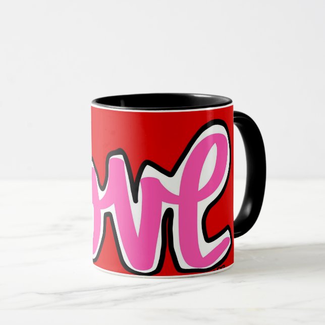 Caneca de LOVE (Frente Esquerda)