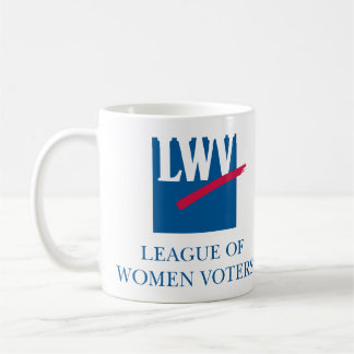 Caneca de LWV (logotipo que enfrenta para fora)