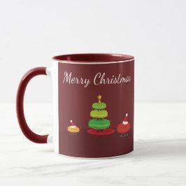 Caneca de Macarons | do Feliz Natal