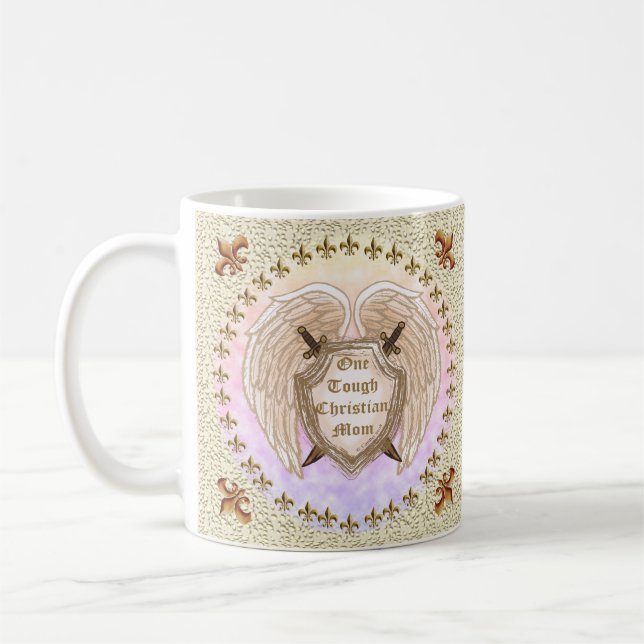 Caneca de Mãe Cristã Duro Personalizada (Esquerda)