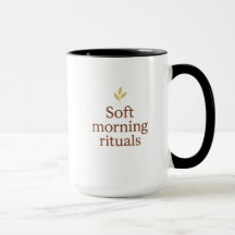 Caneca de Manhã Suave – Xícara Minimalista Aconche