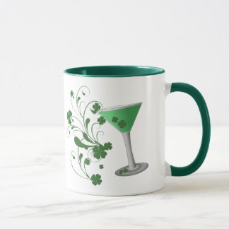 Caneca de Martini do Dia de São Patrício