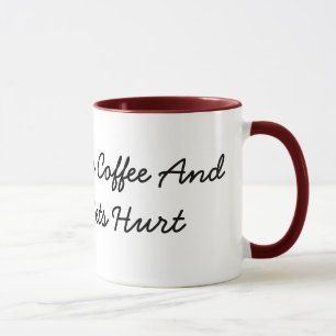 Caneca Dê-me meu café e ninguém obtem ferido