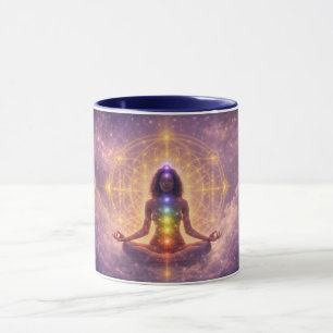 Caneca de Meditação Chakra Arte Espiritual