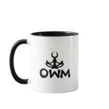 Caneca de Meditação com Mantra de Uma Palavra