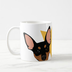 Caneca de MELHOR café clássica do PAI/MAMÃ do P