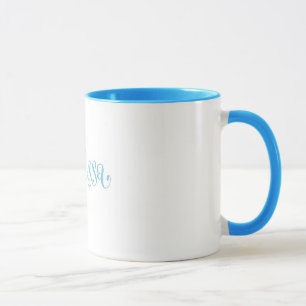 Caneca de Melissa no azul