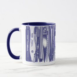 Caneca de Mesa Kitschen Fatty Azul Deli