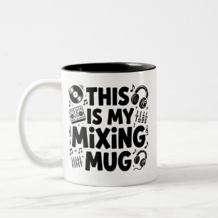 Caneca de Mistura de DJ   Xícara de Café Divertida