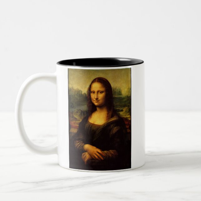 Caneca de Mona Lisa (Esquerda)