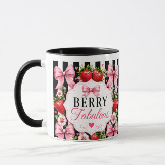 Caneca de Morango Fabuloso Personalizada