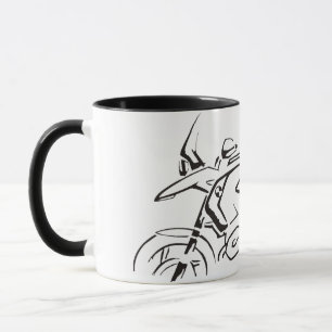 Caneca de Moto de Rua de Corrida de Motocicleta