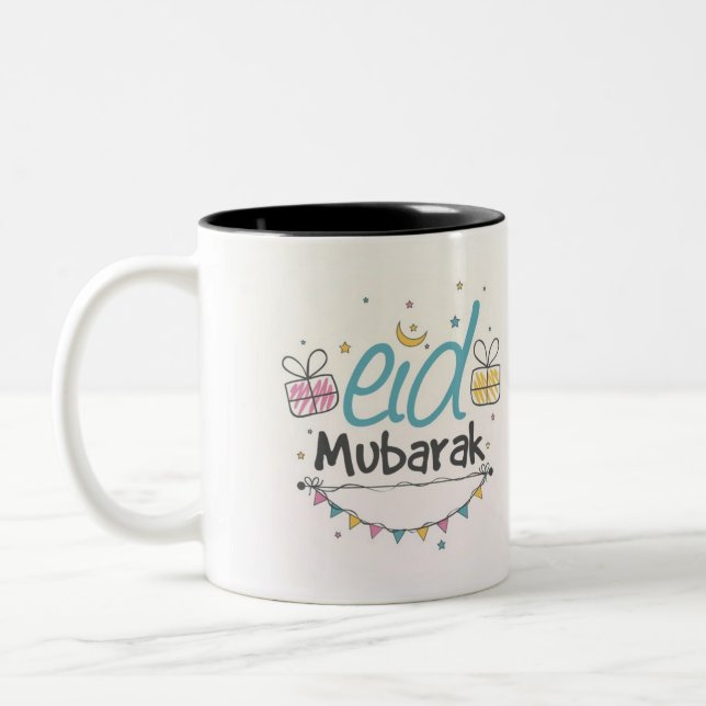 caneca de Mubarak do eid (Esquerda)