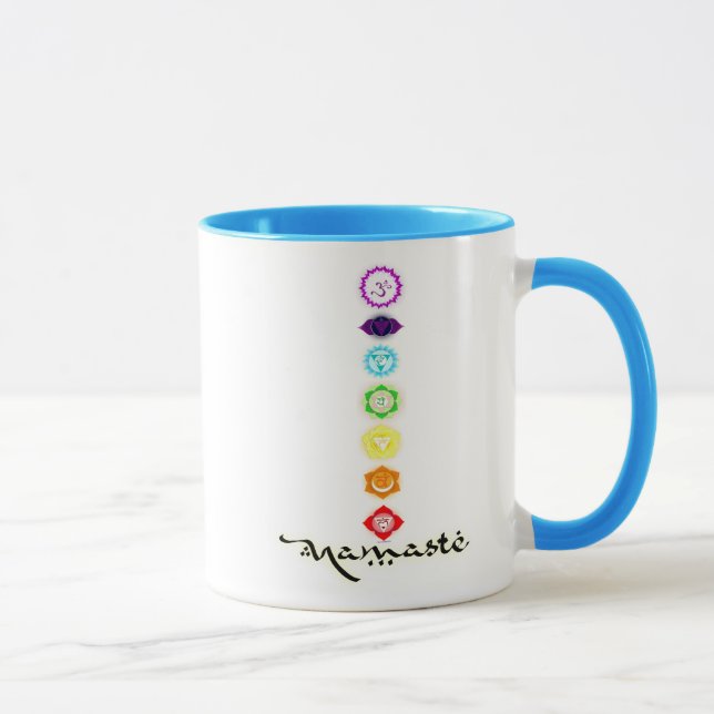 Caneca de Namaste Chakras (Direita)