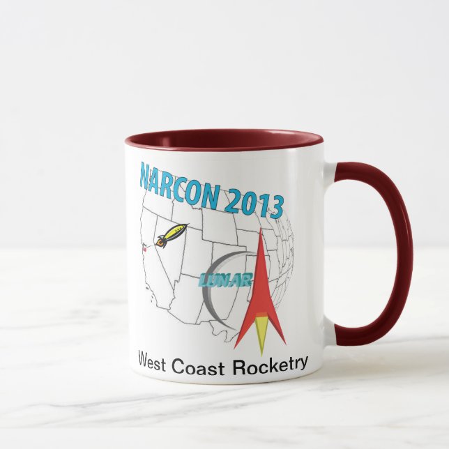 Caneca de NARCON 2013 (Direita)