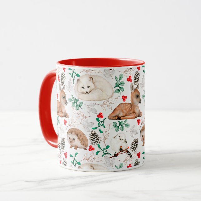 Caneca de Natal (Frente Esquerda)