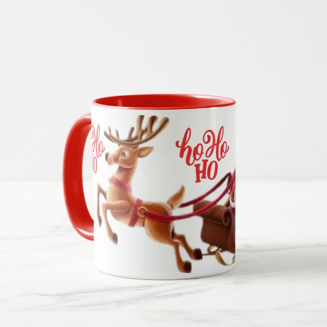 caneca de Natal (Frente Esquerda)