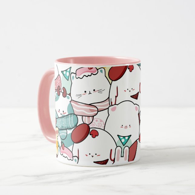 Caneca de Natal (Frente Esquerda)