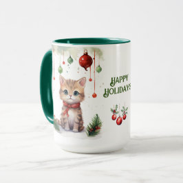 Caneca de Natal Cat
