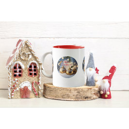 Caneca de Natal de Beija-flor