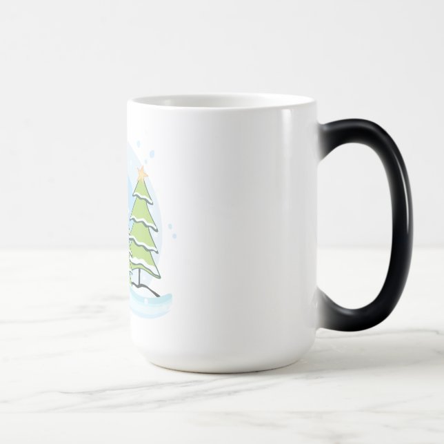 Caneca de Natal de Férias (Direita)