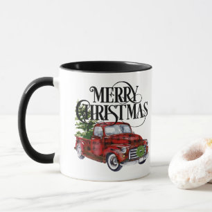 Caneca de Natal do Caminhão Vermelho