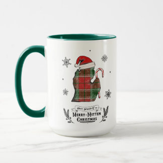 Caneca de Natal do Michigan