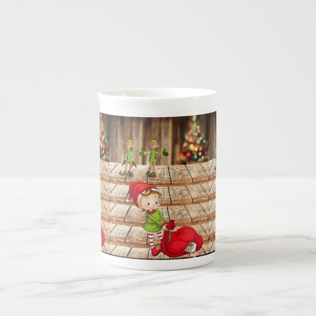 Caneca de Natal, Elf (Frente)