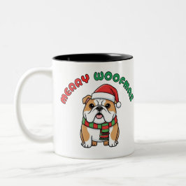 Caneca de Natal: Feliz Woofmas