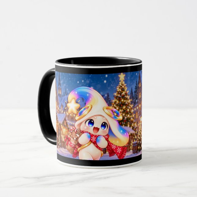Caneca de Natal "Mercado de Natal" - Zessi (Frente Esquerda)