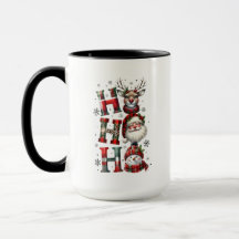 Caneca de Natal Minimalista | Árvore de Arte Linea