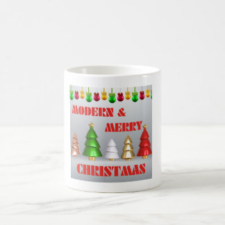 Caneca de Natal Moderna - Design festiva