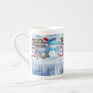 Caneca de Natal, Neve, Feliz Natal