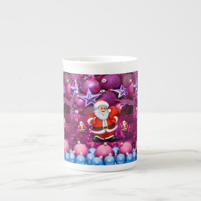 Caneca de Natal, Papais noeis (Frente)