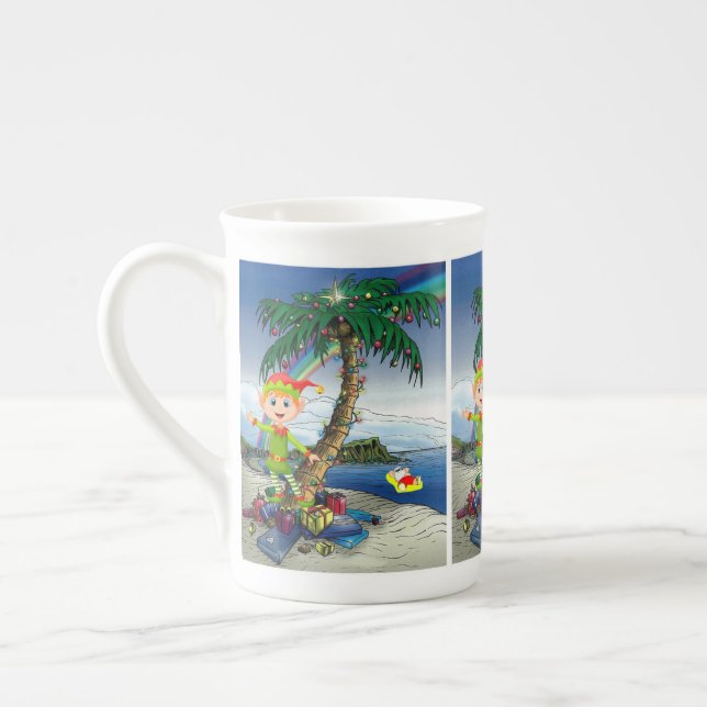 Caneca de Natal, Papais noeis de Bum de Praia, Fel (Esquerda)