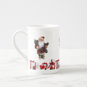 Caneca de Natal, Papais noeis, Feliz Natal