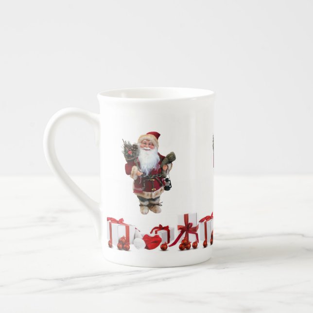 Caneca de Natal, Papais noeis, Feliz Natal (Esquerda)