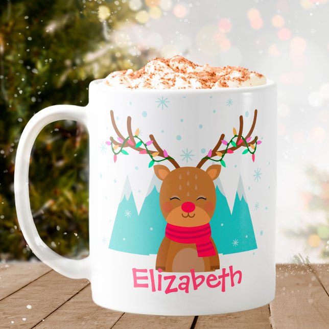 Caneca de Natal para Crianças (Personalized Christmas Mug)